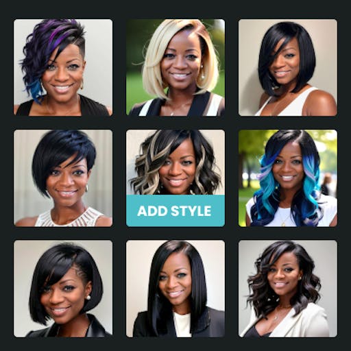 искусственный интеллект меняет прическу